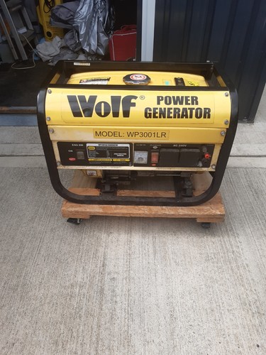Wolf 3000 generator - wolf, wp