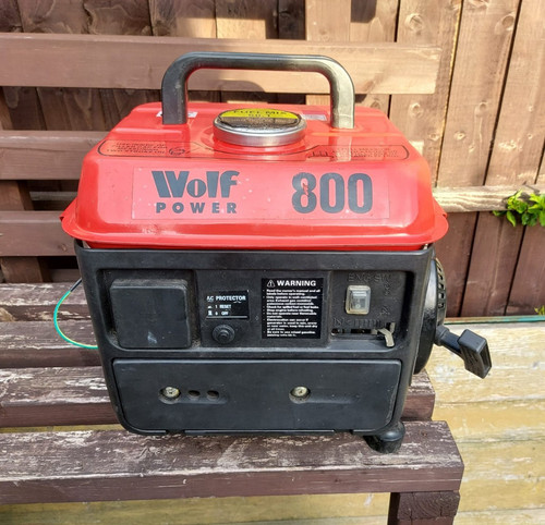 Wolf power 800 portable petrol - 800,