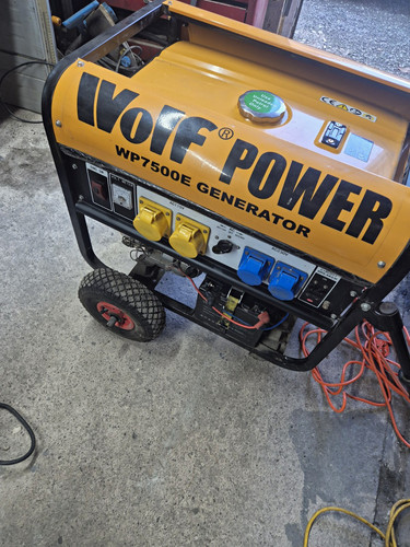 Wolf power wp7500e portable - power,