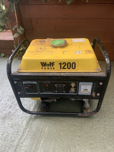 Petrol generator 4hp wolf - generator,