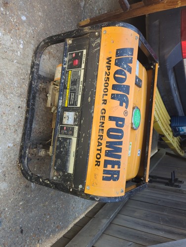 Wolf power wp2500lr generator - wolf,