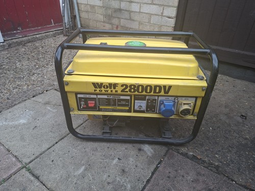 Wolf power 2800dv - power, petrol