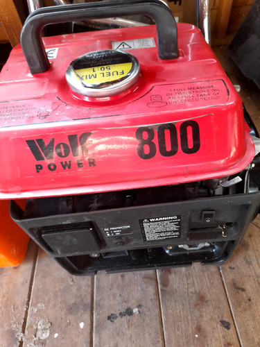 Wolf 8oo generater spares - spares, or